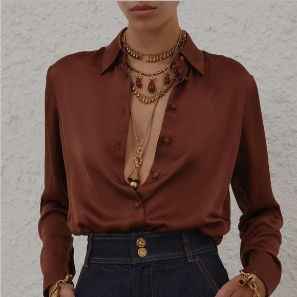 New Zimmermann Whimsy Gold Pendant Necklace